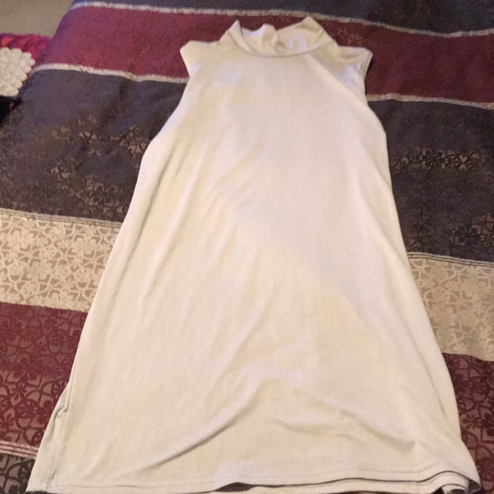 Crop top sleeveless dress